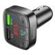 АЗП FM модулятор Hoco E59 Promise 18W (2USB-A) Чорний