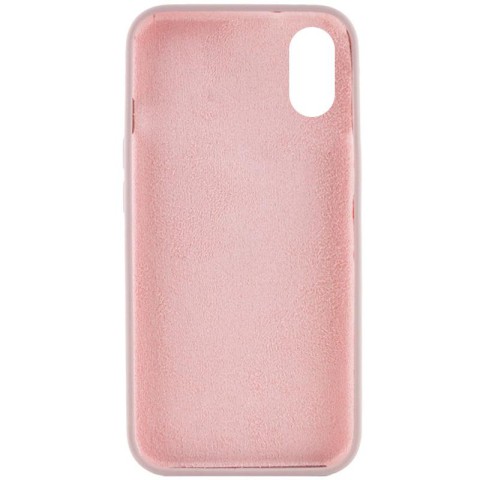 Чохол Silicone Case Full Protective (AA) NO LOGO для Apple iPhone XR (6.1") Сірий / Lavender