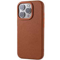 Чохол Syndee with MagSafe для Apple iPhone 14 Pro Max (6.7") Golden Brown