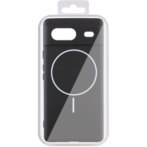 Чохол Silicone Cover Lakshmi Full Camera (AA) with MagFit для Google Pixel 7 Чорний / Black