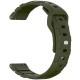 Силіконовий ремінець Defense для Smart Watch 20mm Dark Olive