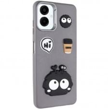 Чохол TPU Leather Toys для Samsung Galaxy A06 Monster / Grey