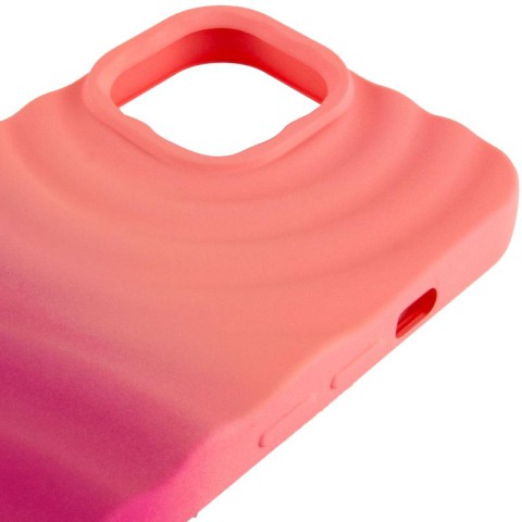 Чохол TPU ColorWave для Apple iPhone 13 / 14 (6.1") Peach / Pink