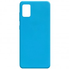 Силіконовий чохол Candy для Samsung Galaxy A31 Блакитний