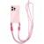 Чохол TPU CrossBody with straps для Apple iPhone 14 Pro Max (6.7") Pink