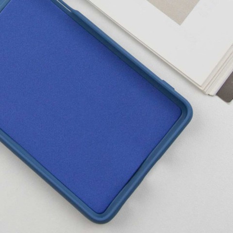 Чохол TPU GETMAN Liquid Silk Full Camera для Xiaomi Redmi 13 4G / Poco M6 4G Синій / Navy Blue