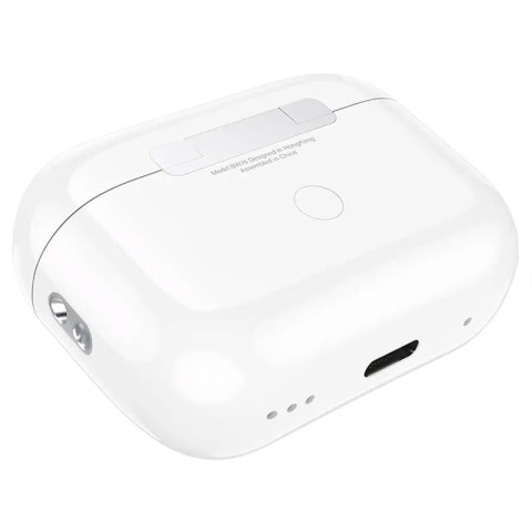 Бездротові TWS навушники Borofone BW76 Brocade with Touch Screen and ANC White