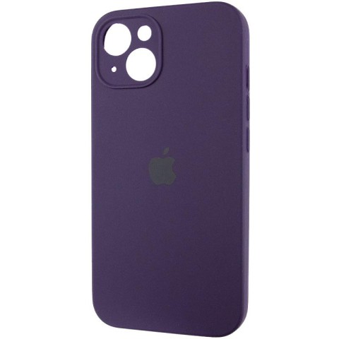 Чохол Silicone Case Full Camera Protective (AA) для Apple iPhone 13 (6.1") Фіолетовий / Elderberry