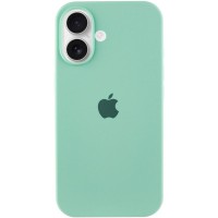 Чохол Silicone Case Full Protective (AA) для Apple iPhone 16 (6.1") Бірюзовий / Turquoise