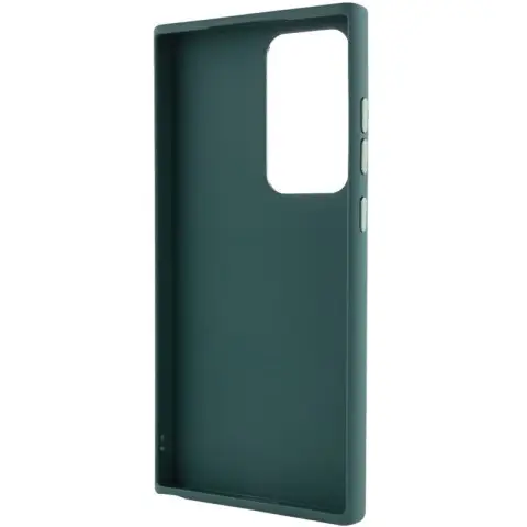 TPU чохол Bonbon Metal Style для Samsung Galaxy S24 Ultra Зелений / Pine green