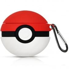 Силіконовий футляр Cartoons&Heroes для навушників AirPods Pro + карабін Покебол