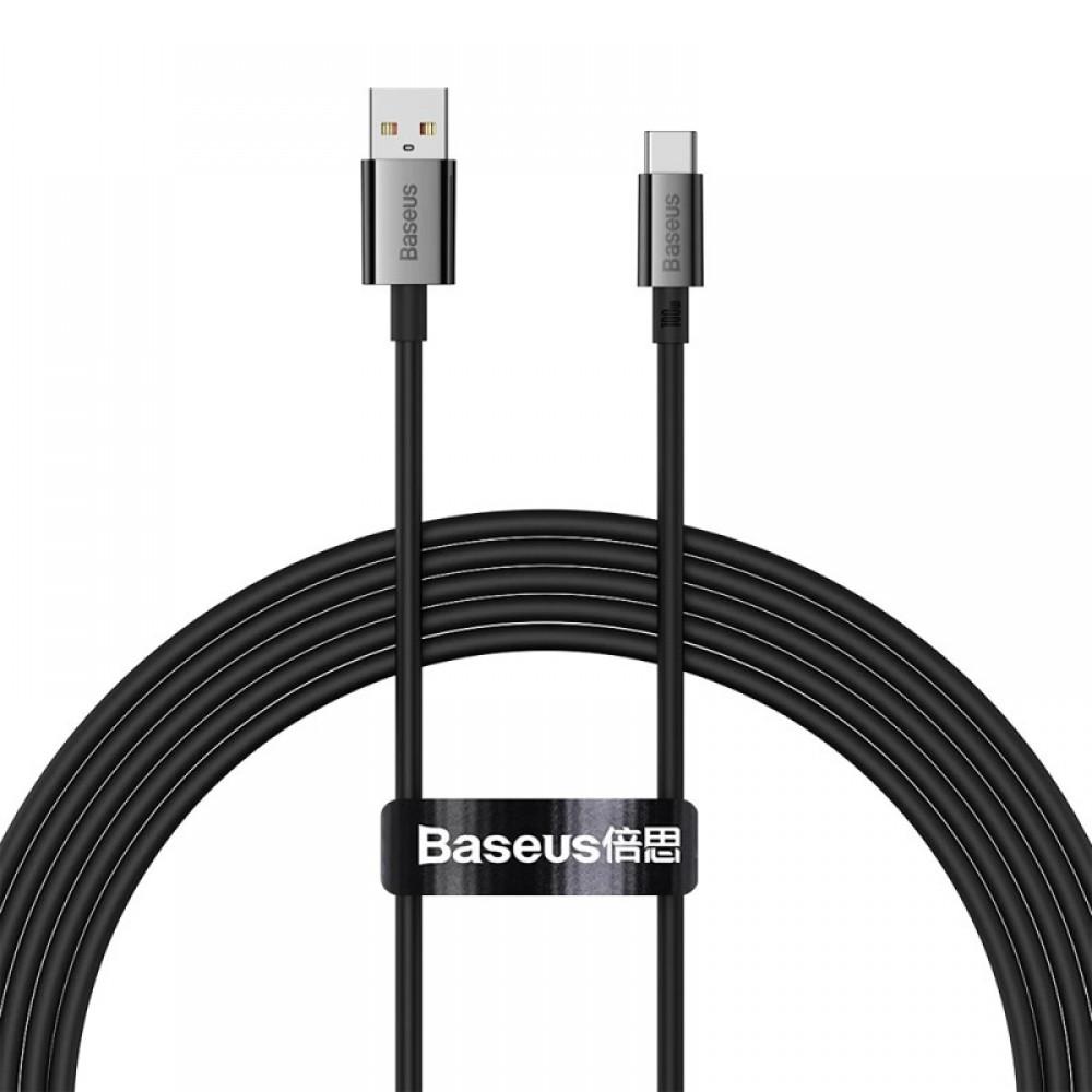 Дата кабель Baseus Superior Series Fast Charging USB to Type-C 100W (1m) (P10320102) Moon White