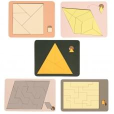 Дитяча інтерактивна головоломка Ummi Wooden Puzzle Random Application