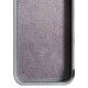 Чохол Silicone Case Full Protective NO LOGO with Ring для Apple iPhone 16 Plus (6.7") Grey