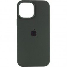 Чохол Silicone Case Full Protective (AA) для Apple iPhone 14 (6.1") Зелений / Cyprus Green