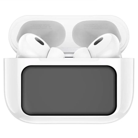 Бездротові TWS навушники Borofone BW76 Brocade with Touch Screen and ANC White