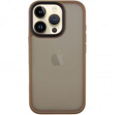 TPU+PC чохол Metal Buttons для Apple iPhone 16 Pro (6.3") Золотий