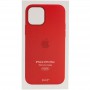 Чохол Silicone case (AAA) full with Magsafe and Animation для Apple iPhone 12 Pro Max (6.7") Червоний / Red