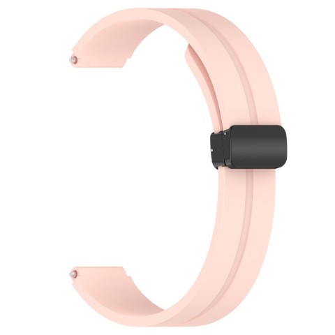 Ремінець Line Magnetic для Xiaomi Mi Band 9/8/10 Рожевий / Pink