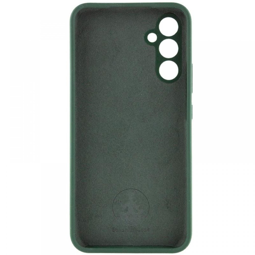 Чохол Silicone Cover Lakshmi Full Camera (AAA) with Logo для Samsung Galaxy A56 Зелений / Cyprus Green