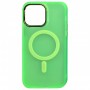 Чохол TPU+PC Lily with MagSafe для Apple iPhone 11 (6.1") Neon Green