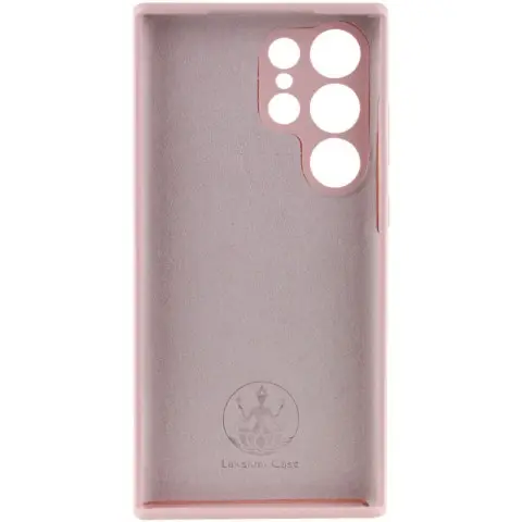 Чохол Silicone Cover Lakshmi Full Camera (AAA) для Samsung Galaxy S23 Ultra Рожевий / Pink Sand