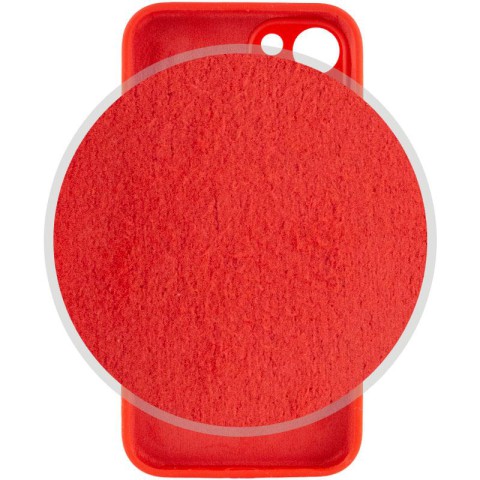 Чохол Silicone Case Full Camera Protective (AA) для Apple iPhone 15 (6.1") Червоний / Red