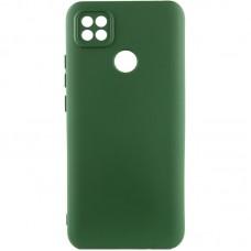 Чохол TPU GETMAN Liquid Silk Full Camera для Xiaomi Redmi 9C Зелений / Dark green
