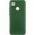 Чохол TPU GETMAN Liquid Silk Full Camera для Xiaomi Redmi 9C Зелений / Dark green