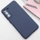 Чохол TPU GETMAN Liquid Silk Full Camera для Samsung Galaxy S22+ Синій / Midnight Blue Чохол TPU GETMAN Liquid Silk Full Camera для Samsung Galaxy S22+ Синій / Midnight Blue