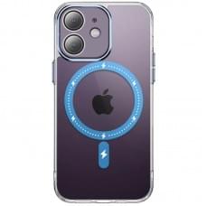 Чехол TPU+PC Colorful with MagSafe для Apple iPhone 12 (6.1")