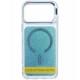 Чохол TPU+PC Jewel Sparkle with MagSafe для Apple iPhone 15 Pro Max (6.7") Aqua Blue