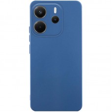 Чохол Silicone Cover Ummi Lakshmi Full Camera (AA) для Xiaomi Redmi Note 14 4G (Int. version) Синій / Navy Blue
