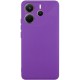 Чохол TPU GETMAN Liquid Silk Full Camera для Xiaomi Redmi Note 14 4G (Int. version) Фіолетовий / Purple