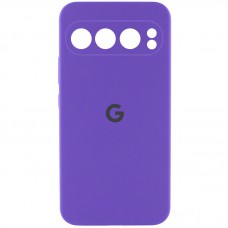 Чохол Silicone Cover Lakshmi Full Camera (AAA) with Logo для Google Pixel 9 Pro XL Фіолетовий / Amethyst