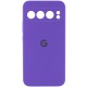 Чохол Silicone Cover Lakshmi Full Camera (AAA) with Logo для Google Pixel 9 Pro XL Фіолетовий / Amethyst