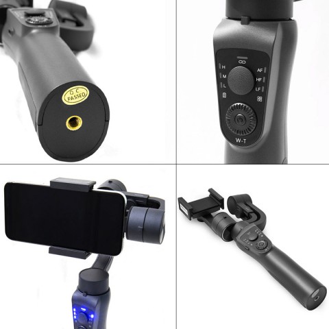 Стабілізатор WIWU S5B Three-Axis Motorized Gimba Stabilizer Black