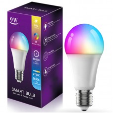 Світлодіодна RGB лампочка Smart bulb light 1 with Bluetooth E27 with app White