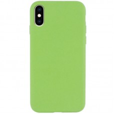 Чехол Silicone Case Full Protective (AA) NO LOGO для Apple iPhone X / XS (5.8")