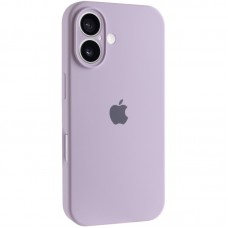 Чохол Silicone Case Full Camera Protective (AA) для Apple iPhone 16 (6.1") Бузковий / Lilac