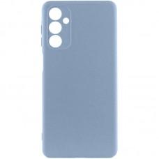 Чохол TPU GETMAN Liquid Silk Full Camera для Samsung Galaxy M23 5G Блакитний / Lilac Blue