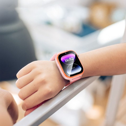 Дитячий cмарт-годинник Hoco Y101 4G with call function Pink