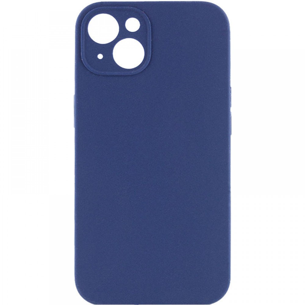 Чохол Silicone Case Full Camera Protective (AA) NO LOGO для Apple iPhone 15 (6.1") Синій / Deep navy Чохол Silicone Case Full Camera Protective (AA) NO LOGO для Apple iPhone 15 (6.1") Синій / Deep navy
