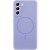 Чохол Silicone Cover Lakshmi Full Camera (AA) with MagFit для Samsung Galaxy S21 FE Бузковий / Dasheen