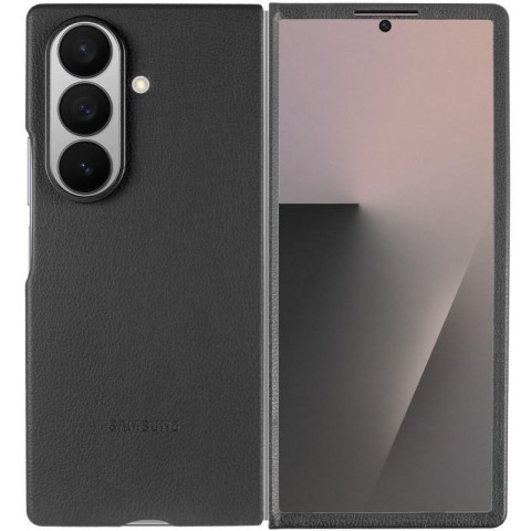 Шкіряний чохол Leather Case (AAA) для Samsung Galaxy Z Fold7 Black