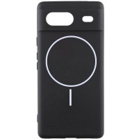 Чохол Silicone Cover Lakshmi Full Camera (AA) with MagFit для Google Pixel 7 Чорний / Black