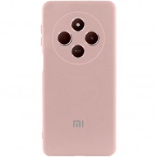 Чохол Silicone Cover Lakshmi Full Camera (AAA) with Logo для Xiaomi Redmi 14C / Poco C75 Рожевий / Pink Sand