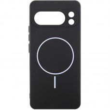 Чохол Silicone Cover Lakshmi Full Camera (AA) with MagFit для Google Pixel 9 Pro XL Чорний / Black