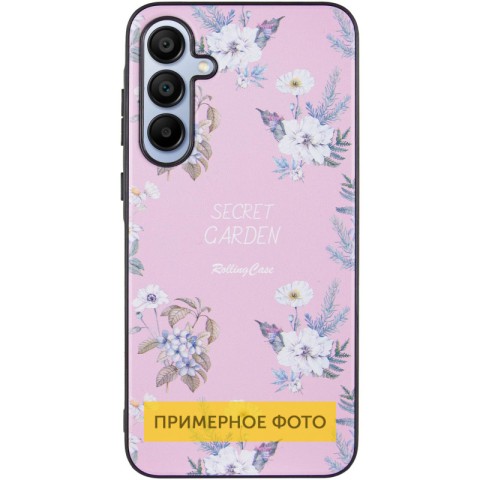 TPU+PC чохол Secret Garden для Xiaomi Redmi 14C / Poco C75 Pink