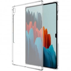 TPU чохол Epic Ease Color з посиленими кутами для Samsung Galaxy Tab S8 Plus / S7 FE 12.4" Прозорий